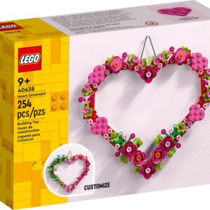 LEGO Okolicznościowe Ozdoba w kształcie serca 40638