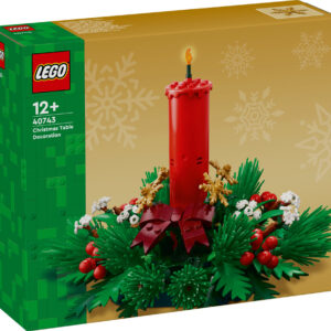 LEGO Okolicznościowe Świąteczna Dekoracja Stołu 40743