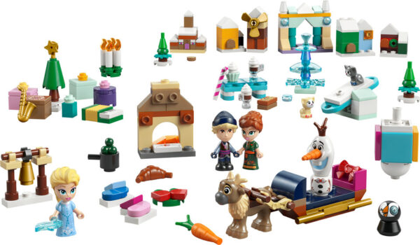 LEGO Disney Kraina lodu Kalendarz adwentowy na 2025 rok 43273, zdjęcie 3
