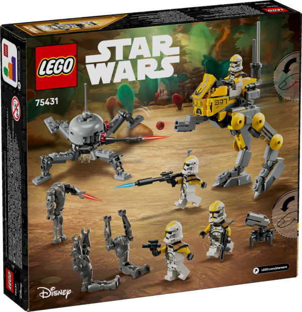 LEGO Star Wars Żołnierze-Klony Z 327. Korpusu Galaktycznego 75431, zdjęcie 2