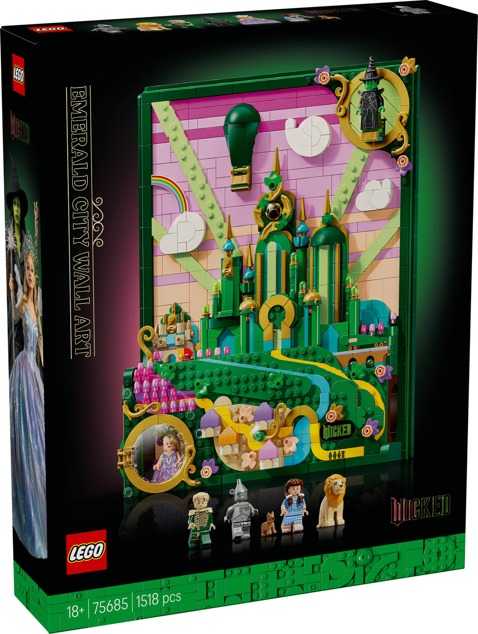 LEGO Wicked Obraz Emerald City 75685