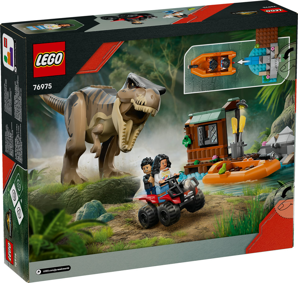 LEGO Jurassic World Ucieczka rzeką przed tyranozaurem 76975 — zdjęcie 2