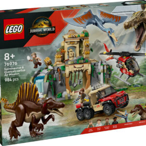 LEGO Jurassic World Powietrzna misja z kecalkoatlem i spinozaurem 76976