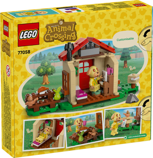 LEGO Animal Crossing Przytulny dom Goldie 77058, zdjęcie 2