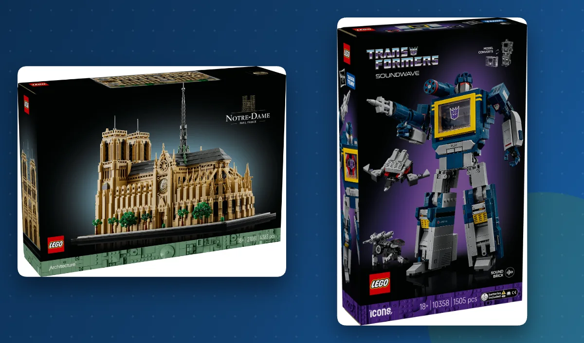 LEGO Icons, kolekcja dla dorosłych