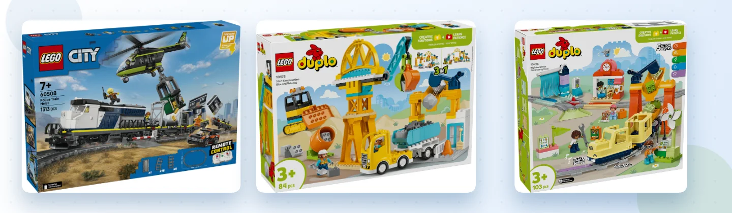 Zestawy LEGO dla dzieci, City, DUPLO i Friends