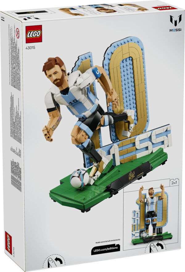 LEGO Editions Lionel Messi - piłkarska legenda 43015, zdjęcie 2