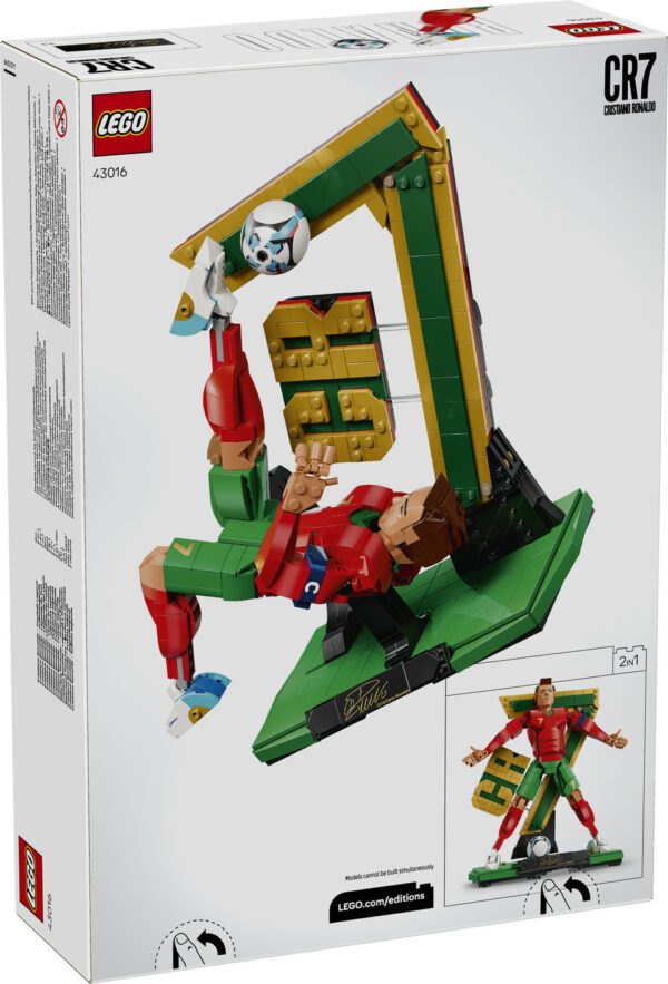 LEGO Editions Cristiano Ronaldo - piłkarska legenda 43016, zdjęcie 2
