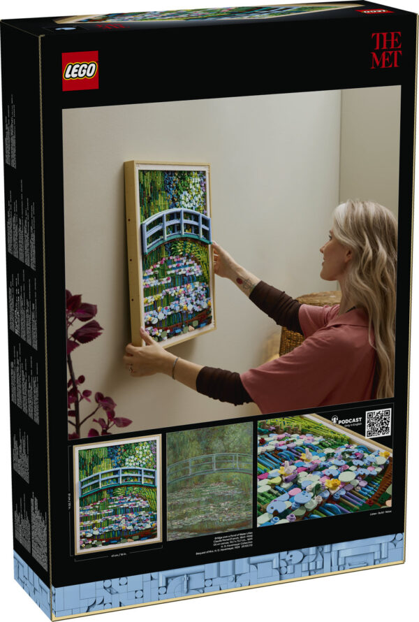 LEGO Art Claude Monet - Most nad stawem z liliami wodnymi 31220, zdjęcie 2