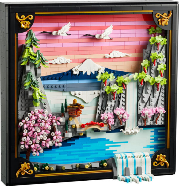 LEGO Art Japoński Krajobraz z Kwitnącą Wiśnią 31218, zdjęcie 3