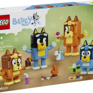 LEGO Bluey Rodzina Blue z Klocków 11217
