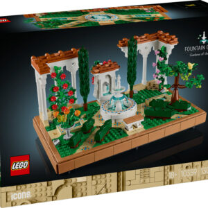 LEGO Icons Fontanna w ogrodzie 10359