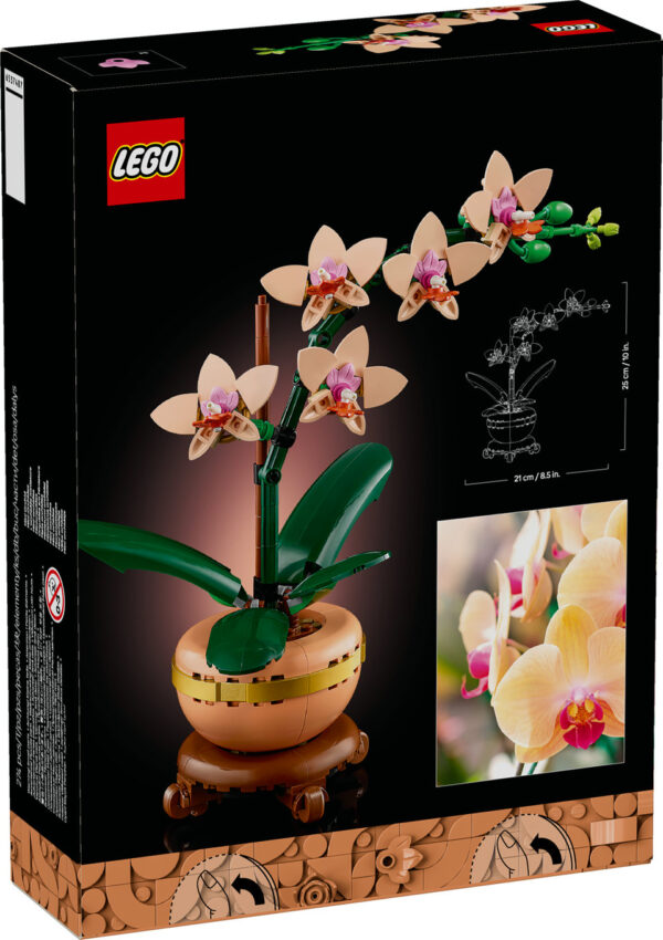 LEGO Icons Mała Orchidea 10343, zdjęcie 2
