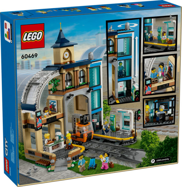 LEGO City Centralny Dworzec Kolejowy 60469, zdjęcie 2
