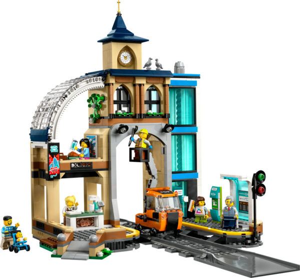 LEGO City Centralny Dworzec Kolejowy 60469, zdjęcie 3