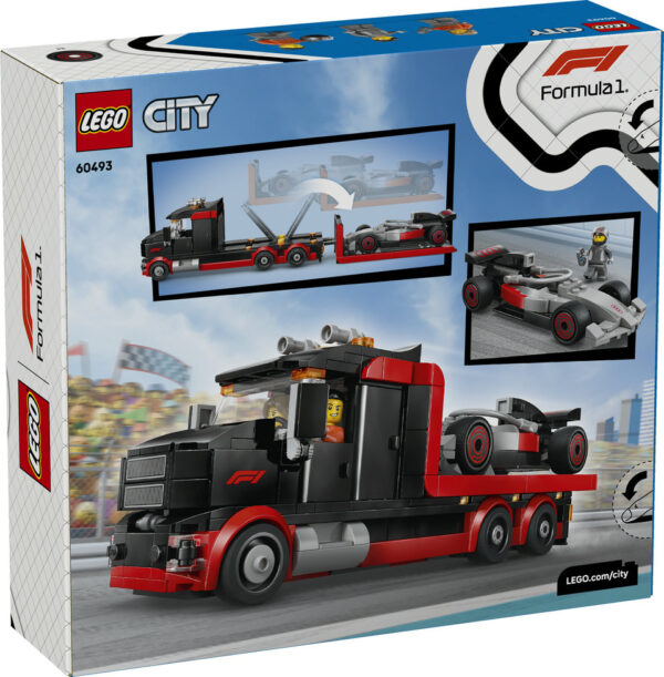 LEGO City Ciężarówka F1 z bolidem Audi F1 60493, zdjęcie 2