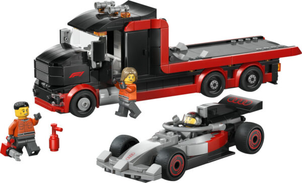 LEGO City Ciężarówka F1 z bolidem Audi F1 60493, zdjęcie 3