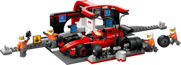 LEGO City F1 Pit stop i mechanika z bolidem Ferrari 60443, zdjęcie 3