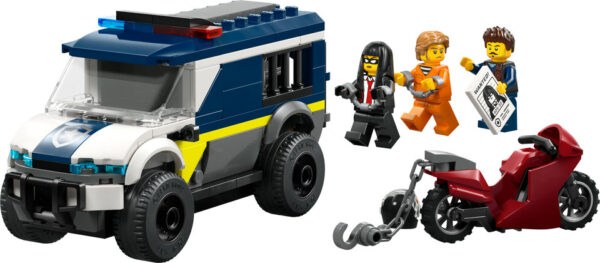 LEGO City Furgonetka Policyjnego Konwoju Więziennego 60479, zdjęcie 3