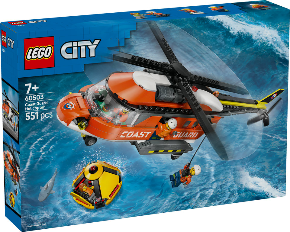 LEGO City Helikopter Straży Przybrzeżnej 60503