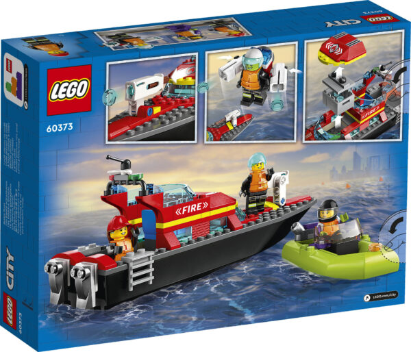 LEGO City Łódź strażacka 60373, zdjęcie 2