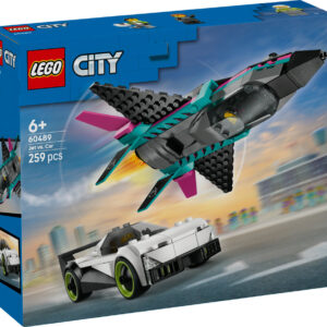 LEGO City Odrzutowiec Kontra Samochód 60489