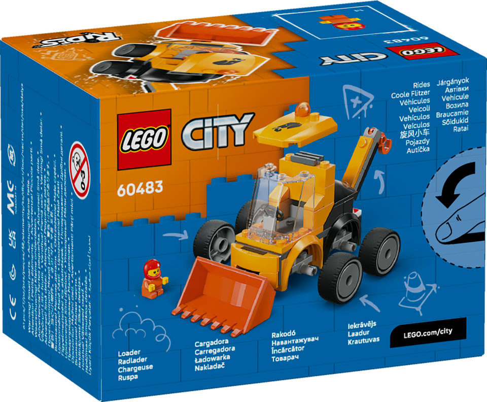 LEGO City Pojazdy: Ładowarka Kołowa 60483 - obrazek 2