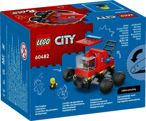LEGO City Pojazdy: Wóz Strażacki 60482, zdjęcie 2