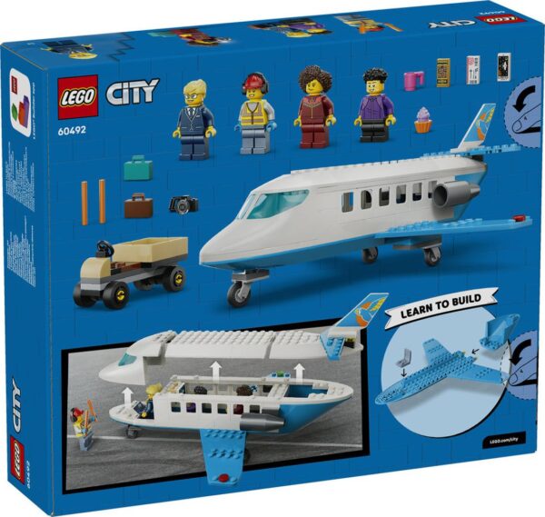LEGO City Samolot Pasażerski 60492, zdjęcie 2