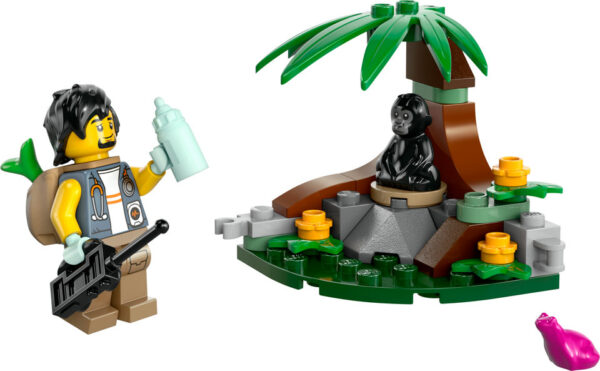 LEGO City Spotkanie z małym gorylem 30665, zdjęcie 2