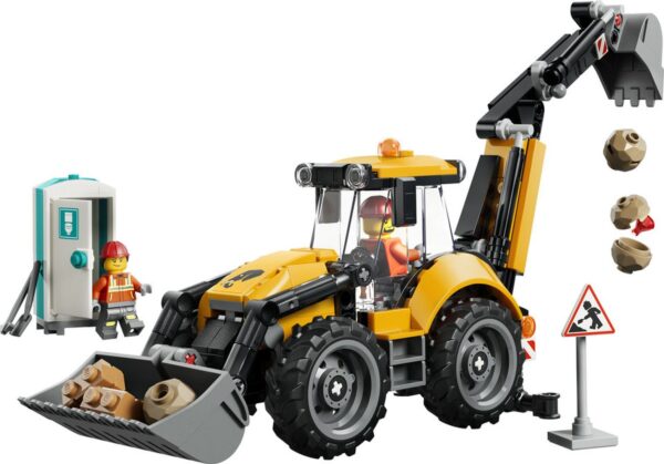 LEGO City Żółta Koparko-Ładowarka 60480, zdjęcie 3
