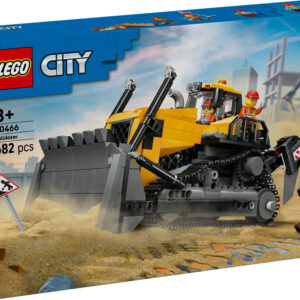 LEGO City Żółty Buldożer z Ładowarką 60466