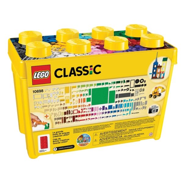 LEGO Classic Kreatywne klocki LEGO, duże pudełko 10698 — zdjęcie 2