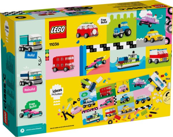 LEGO Classic Kreatywne pojazdy 11036, zdjęcie 2