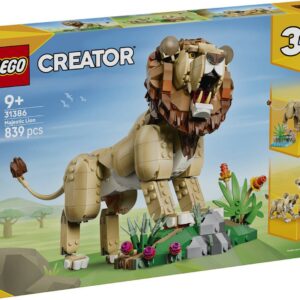 LEGO Creator 3w1 Dzikie Zwierzęta: Dumny Lew 31386