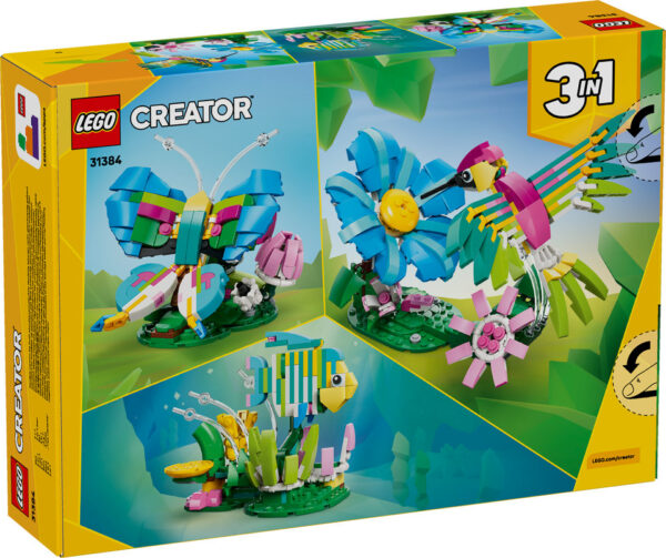 LEGO Creator 3w1 Dzikie Zwierzęta: Kolorowy Koliber 31384, zdjęcie 2