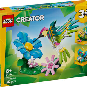 LEGO Creator 3w1 Dzikie Zwierzęta: Kolorowy Koliber 31384