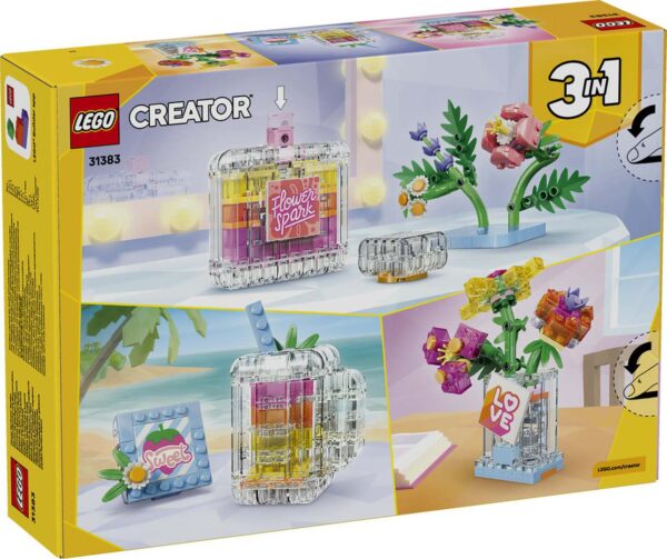 LEGO Creator 3w1 Flakon Perfum z Kwiatową Ozdobą 31383, zdjęcie 2