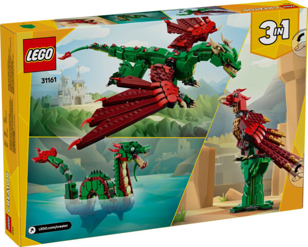 LEGO Creator 3w1 Średniowieczny smok 31161, zdjęcie 2
