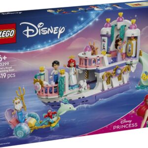 LEGO Disney Królewska Łódź Weselna Arielki 43299