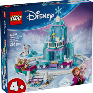LEGO Disney Lodowy Zamek Elzy i Śnieżna Przejażdżka 43281