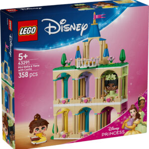 LEGO Disney Mała Bella i Tiana z Zamkiem 43291
