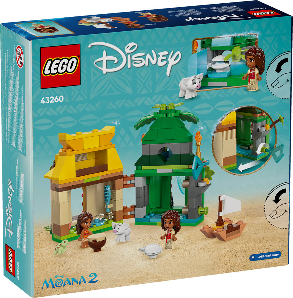 LEGO Disney Zabawy Vaiany na wyspie 43260 - obrazek 2