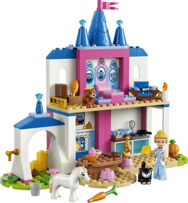 LEGO Disney Zamek Kopciuszka i Jej Zwierzęcych Przyjaciół 43283, zdjęcie 3