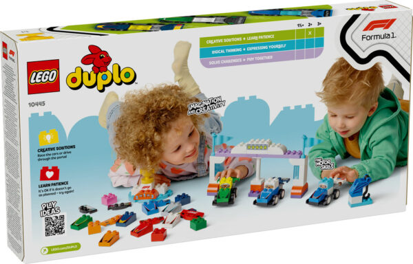LEGO DUPLO Bolidy i Kierowcy F1 10445, zdjęcie 2