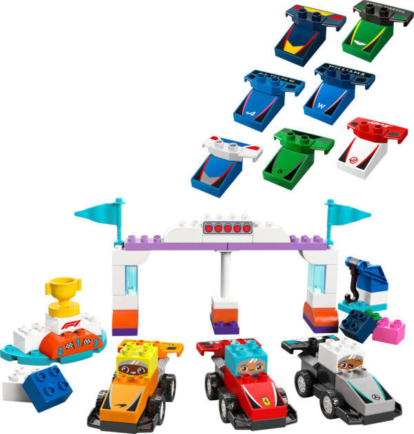 LEGO DUPLO Bolidy i Kierowcy F1 10445, zdjęcie 3