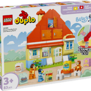 LEGO DUPLO Dom Rodzinny Bluey Z Grą Pamięciową 10459