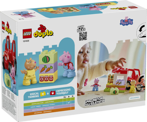 LEGO DUPLO Świnka Peppa: Ciągnik i rynek 10468, zdjęcie 2