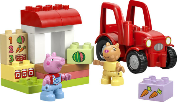 LEGO DUPLO Świnka Peppa: Ciągnik i rynek 10468, zdjęcie 3