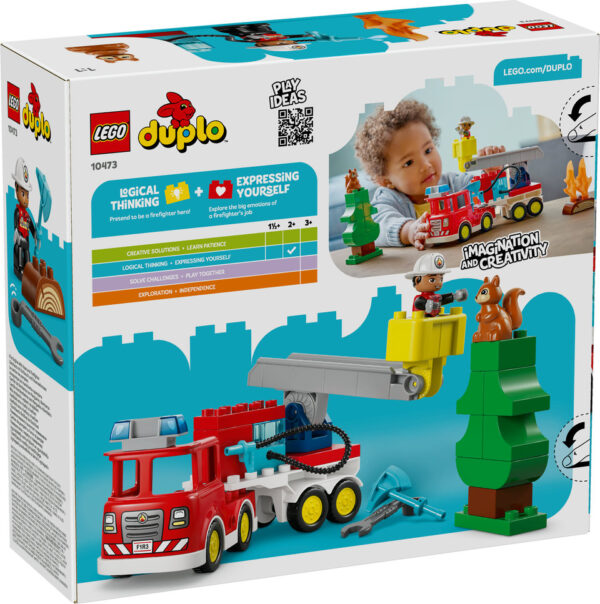 LEGO DUPLO Wóz Strażacki z Wężem i Strażakiem 10473, zdjęcie 2